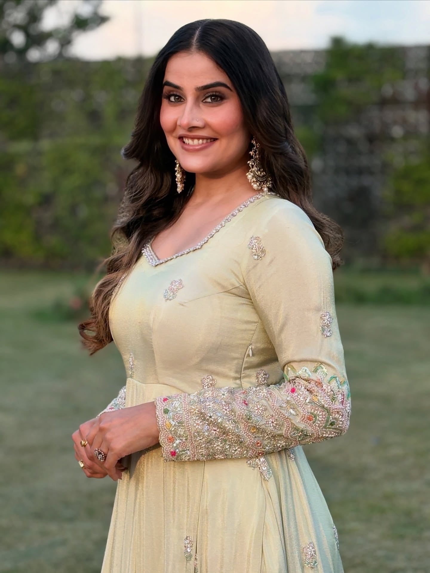 Dazzling Aura Pastel Anarkali