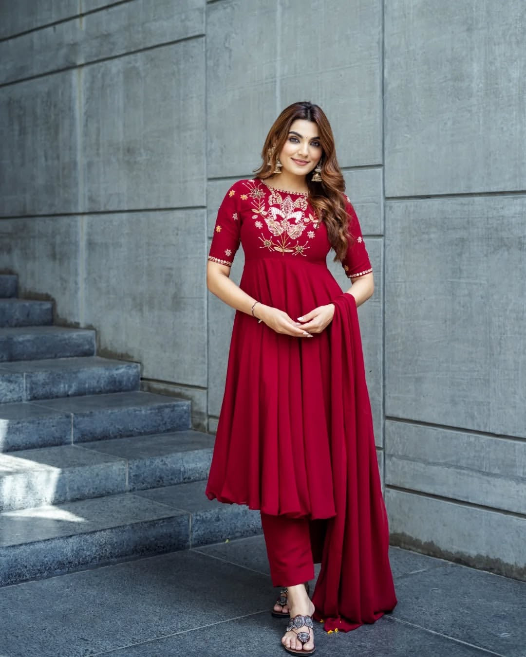 Anarkali Vibes in Urban Style