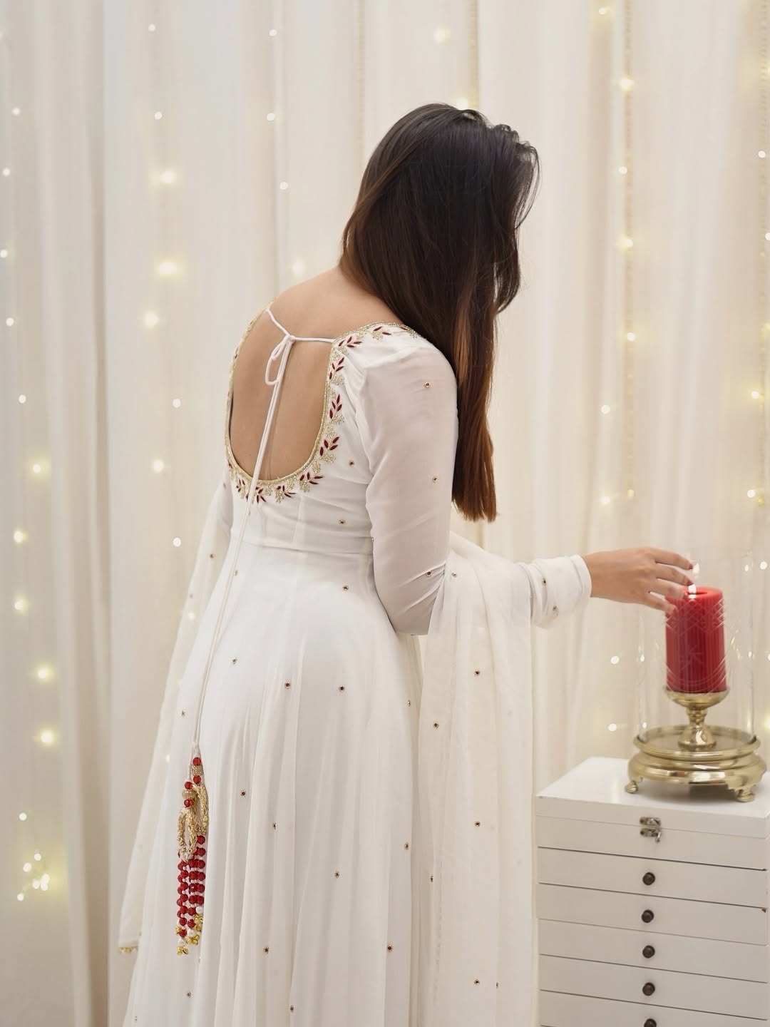 Apsara Hand Work Suit Set