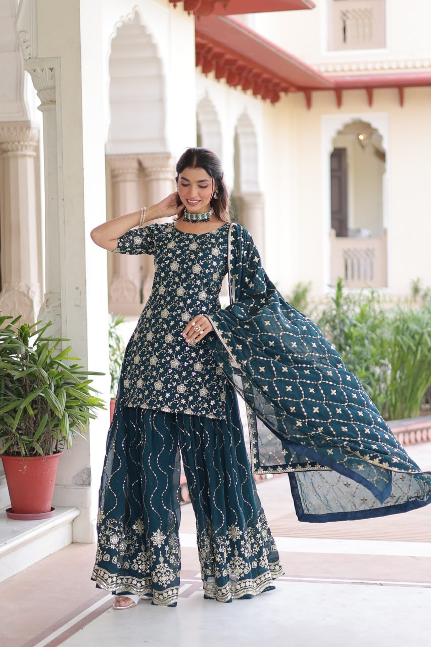 Rimsha Premium Exclusive Readymade Sharara Suit
