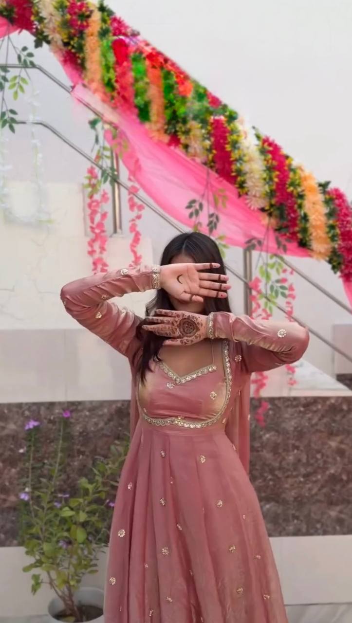 Riva Stylist Embroidered Anarkali Gown