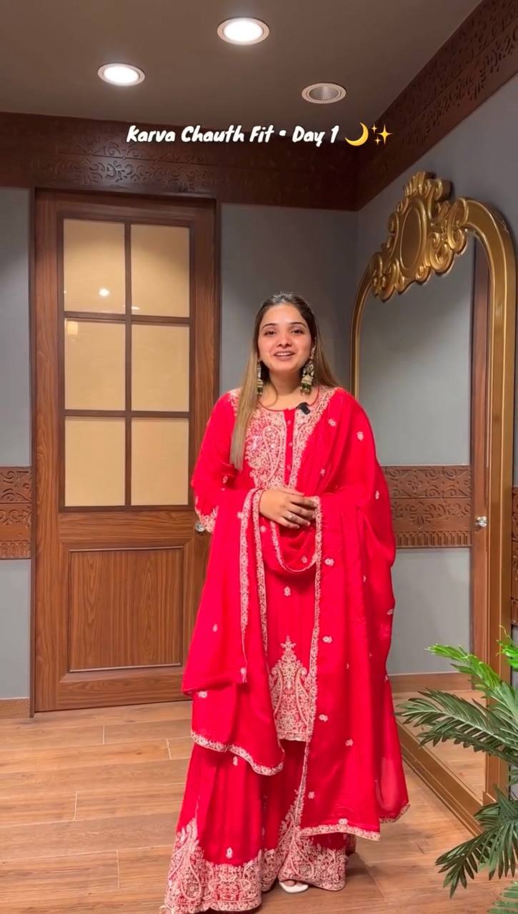 Scarlet Grace Karva Chauth Edition