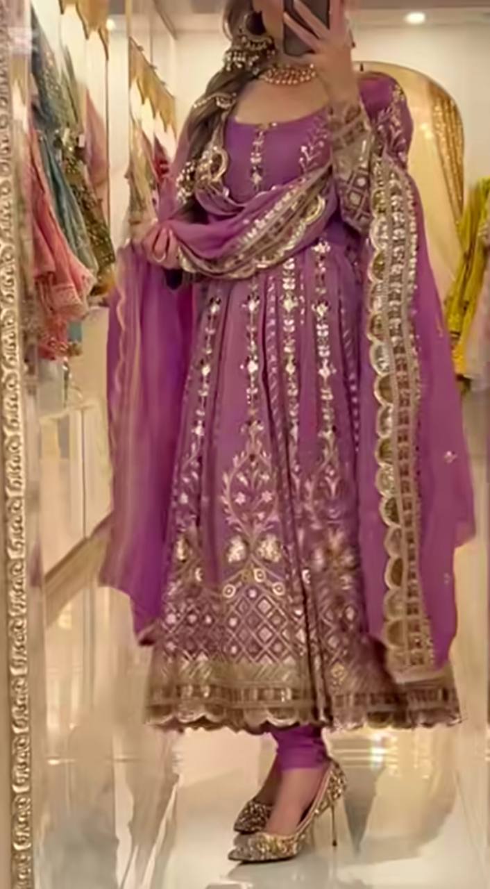 Regal Radiance Anarkali Suit