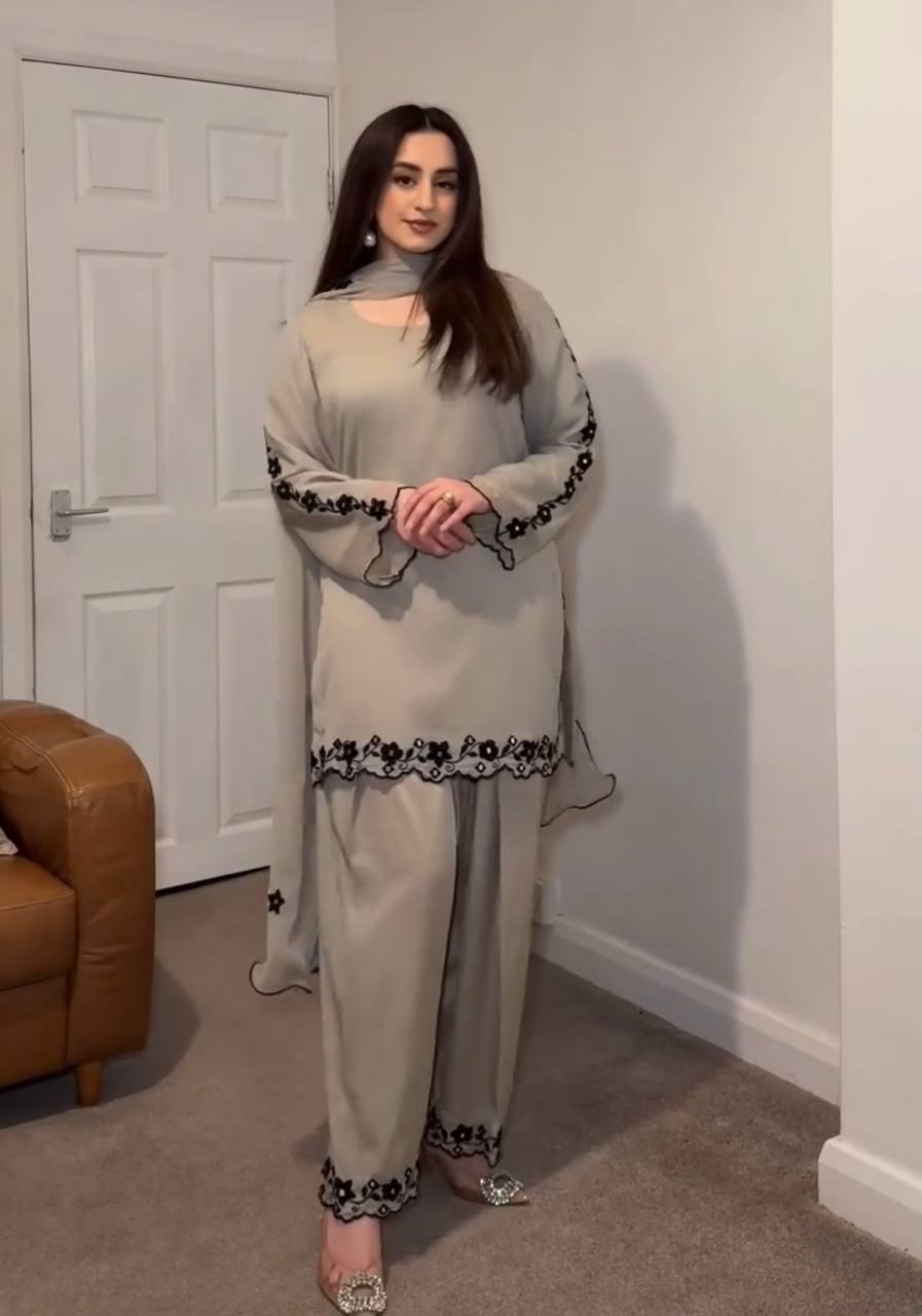 Chandni Designer Party Wear Suit Set