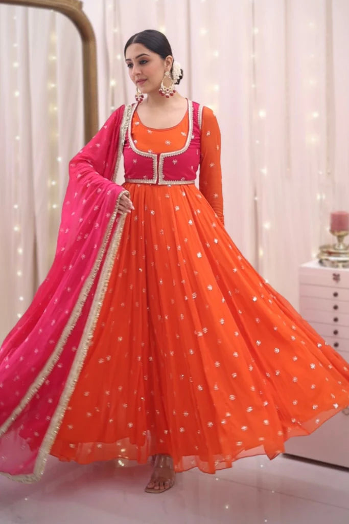 Kumkum Anarkali Set