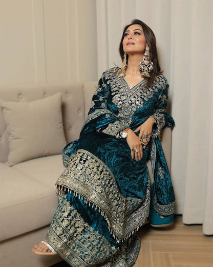 Perfect For Making A Statement At Festive Occasions Suit Set