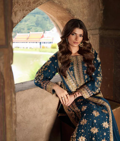 A majestic blend of heritage and haute couture Suit Set