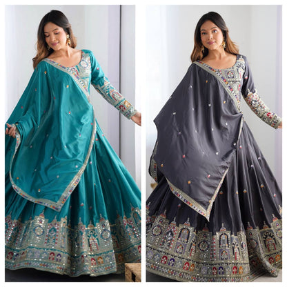 Vihana Natural Crep silk Lehenga choli