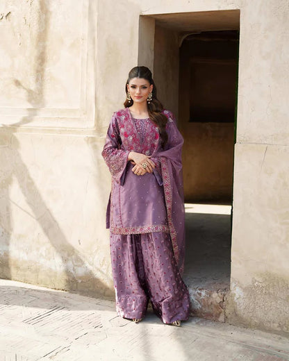 Twilight Raag Embroidered Sequence Work Melody Suit