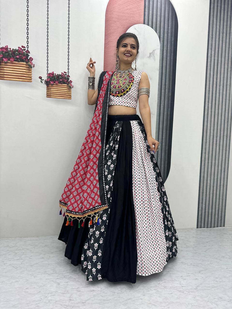 Meera Color Carnival Charm Navratri Special Lehenga Choli