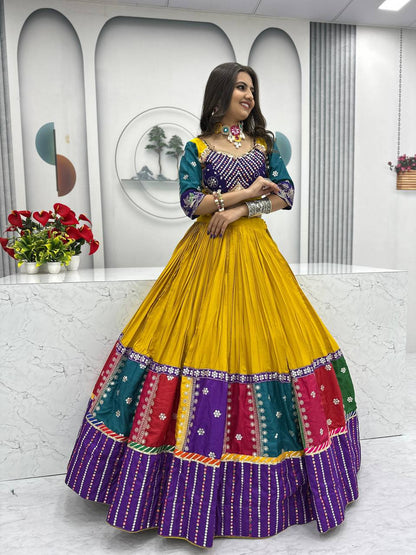 Ruhani Navratri Special Pure Cotton Lehenga Choli