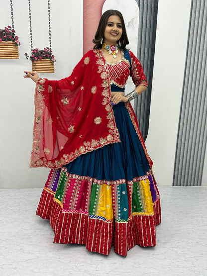 Ruhani Navratri Special Pure Cotton Lehenga Choli