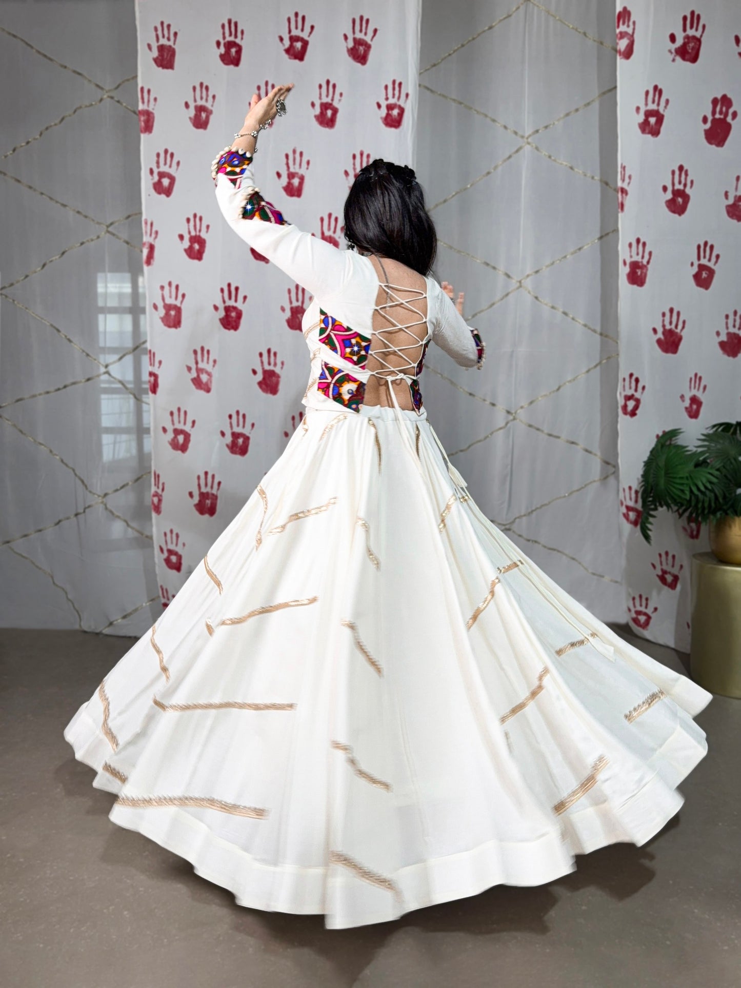 Graceful Glamorous And Rooted In Culture —The Perfect Pick For Garba Night Lehenga Choli