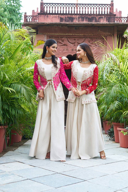 Siya New Festival badhrej koti & Plazza With choli