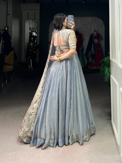 Rang-e-Mehal – A Royal Symphony of Silk Lehenga Choli