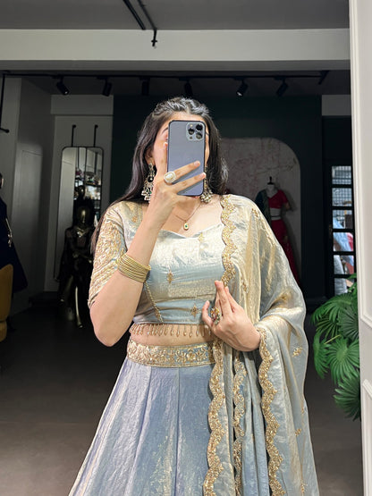 Rang-e-Mehal – A Royal Symphony of Silk Lehenga Choli