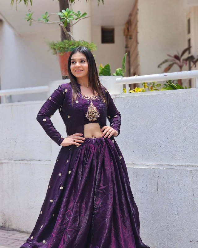 Kohinoor Royale  Modern Shrug  Lehenga Set