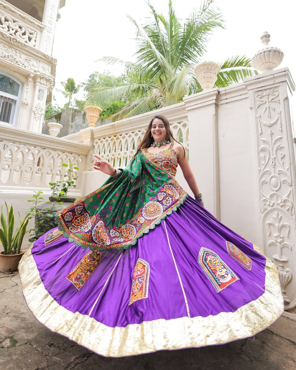 Meera Dandiya Diva  Heritage Inspired Lehenga Set