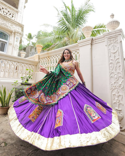 Meera Dandiya Diva  Heritage Inspired Lehenga Set
