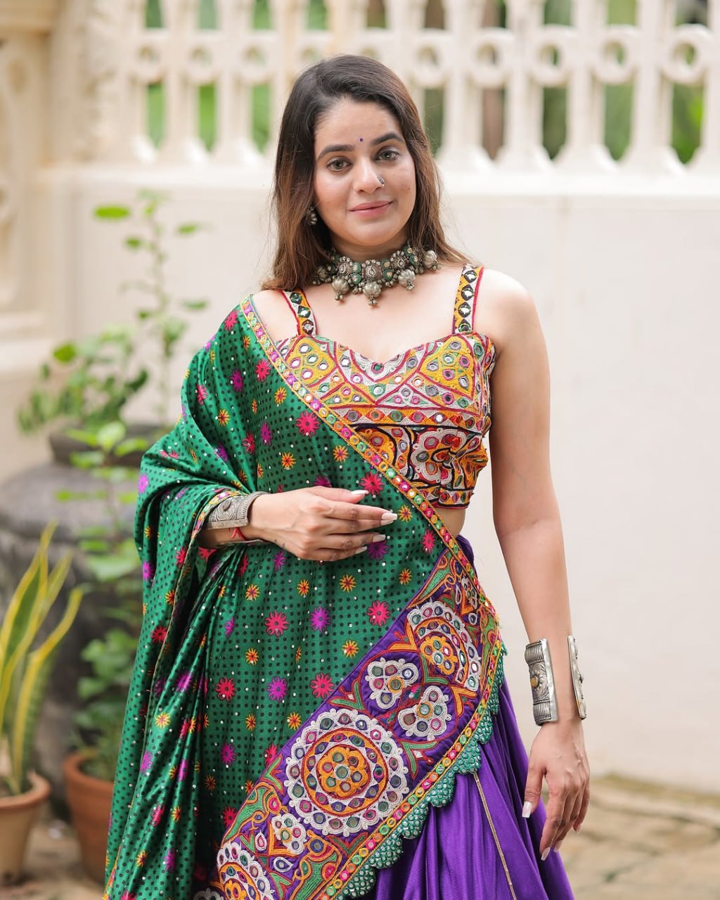 Meera Dandiya Diva  Heritage Inspired Lehenga Set