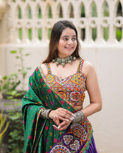 Meera Dandiya Diva  Heritage Inspired Lehenga Set