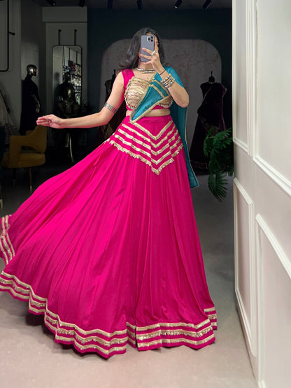 Vibrant Bridal Inspired The Flow Of This Stunning Navratri Lehenga Choli