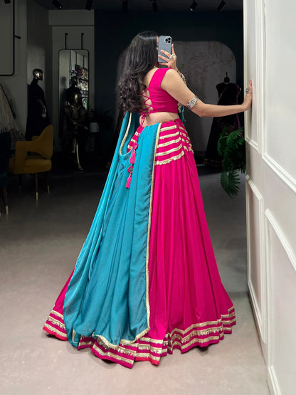 Vibrant Bridal Inspired The Flow Of This Stunning Navratri Lehenga Choli