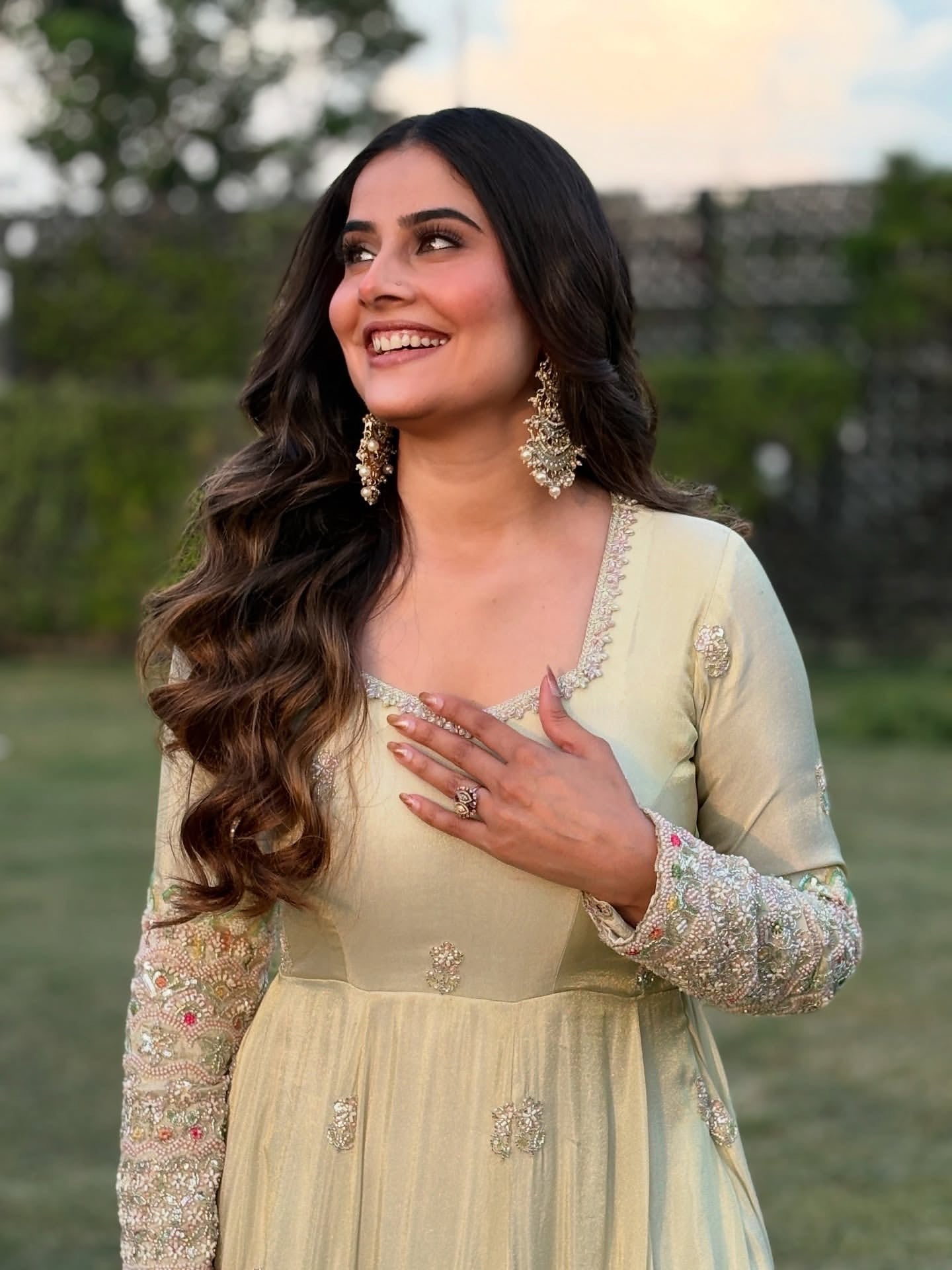 Dazzling Aura Pastel Anarkali