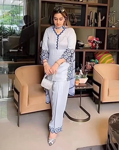 Blue Mirage Kurta Set
