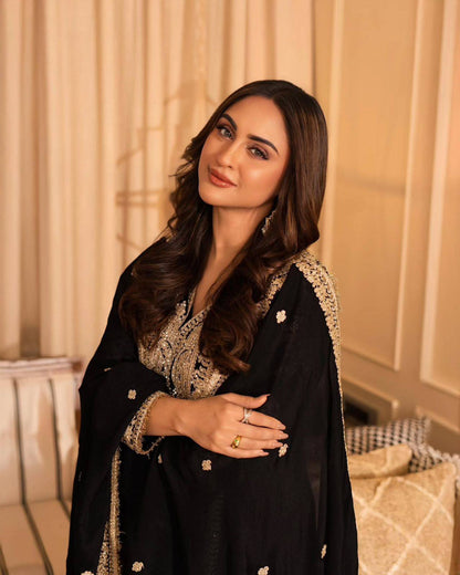 Shanaya Georgette Sequin Embroidered Suit Set