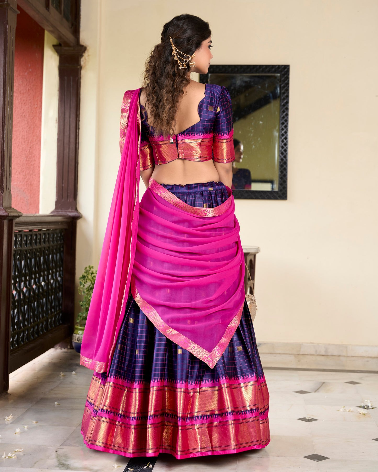 Kayra Cultural Heritage Cotton Silk Lehenga Choli
