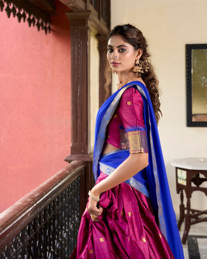 Kayra Cultural Heritage Cotton Silk Lehenga Choli