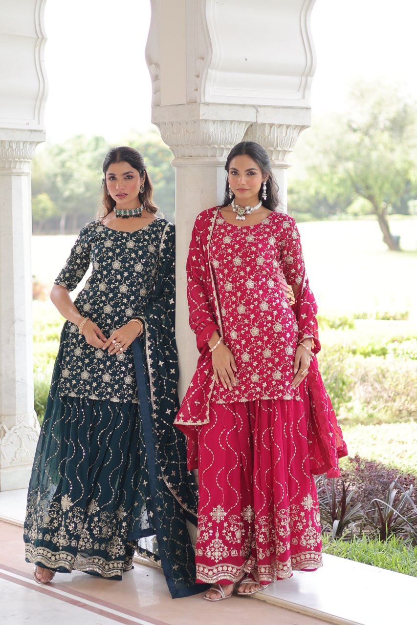 Rimsha Premium Exclusive Readymade Sharara Suit