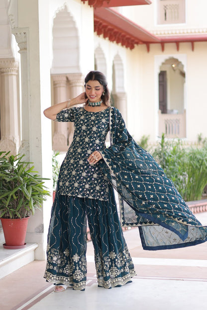 Rimsha Premium Exclusive Readymade Sharara Suit