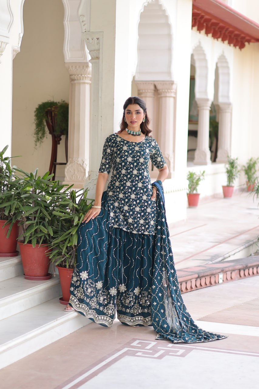 Rimsha Premium Exclusive Readymade Sharara Suit
