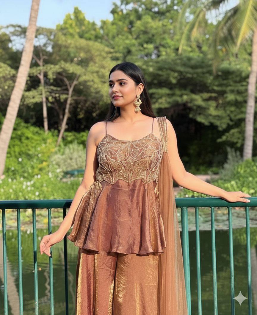 Aadhya Soft Glam Ensemble Set