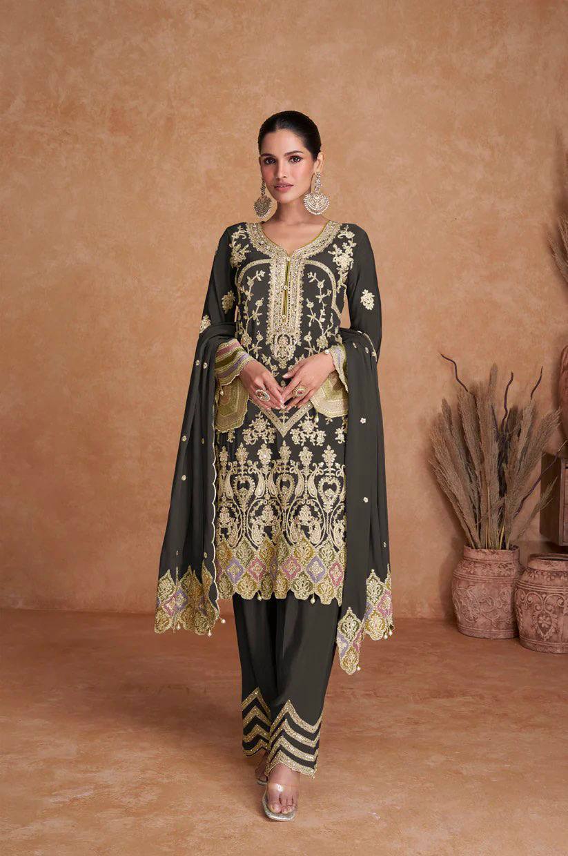 Mehrunissa Velvet Sharara A Regal Touch of Luxury