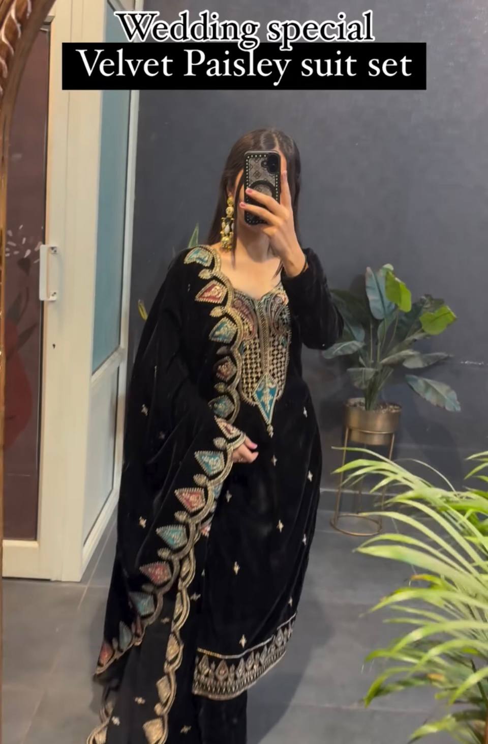 Regal Velvet Majesty Suit Set