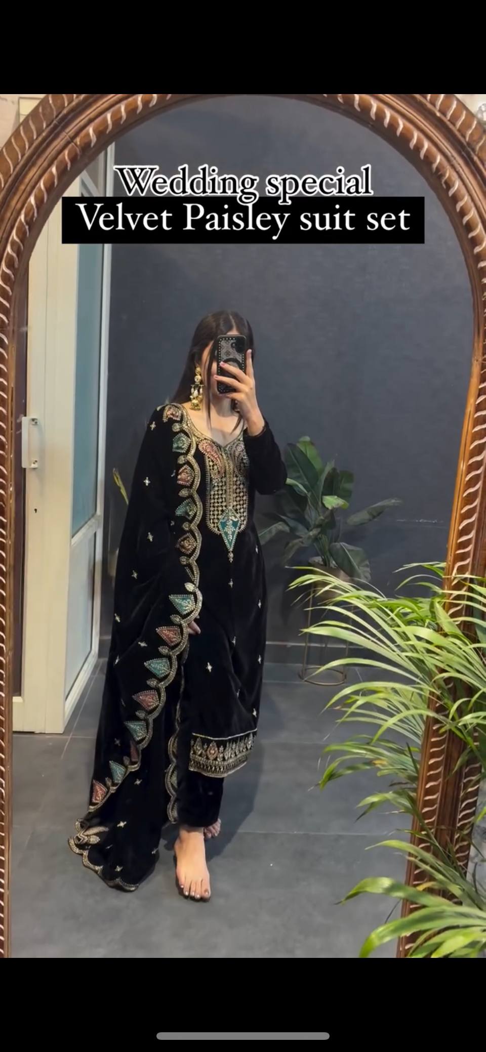 Regal Velvet Majesty Suit Set