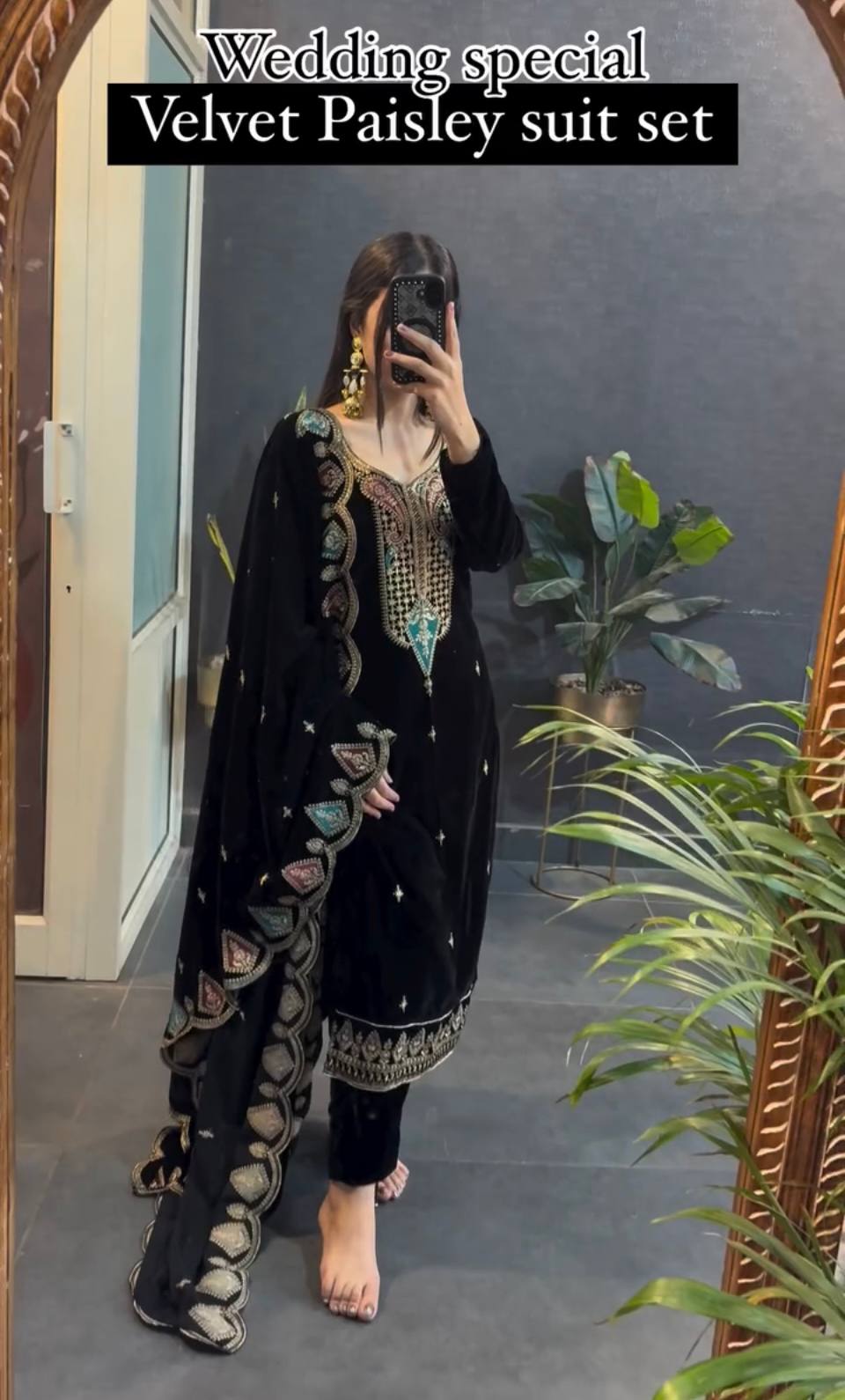 Regal Velvet Majesty Suit Set