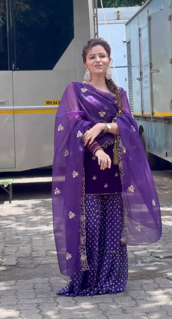 Heavy Viscose Velvet Suit Set