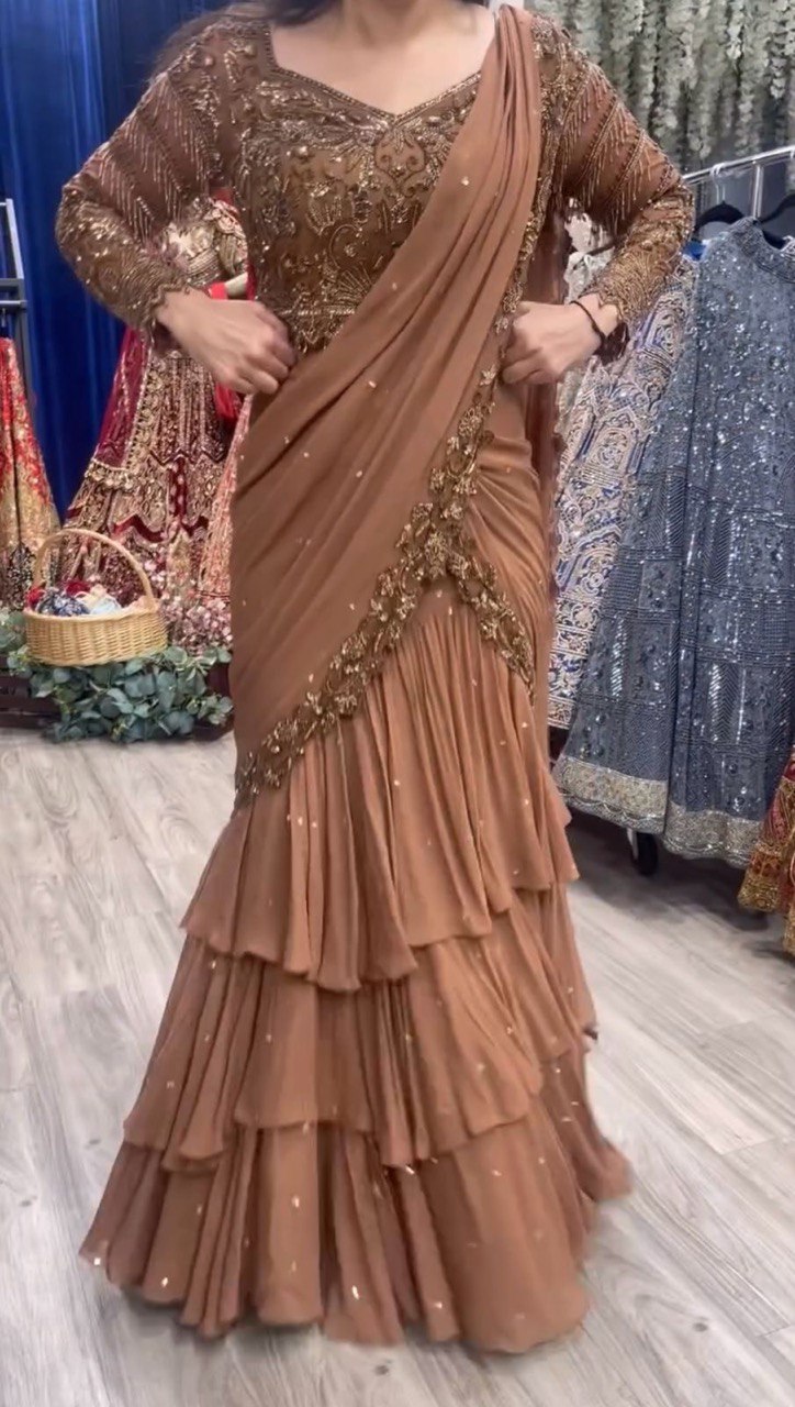 Kriva Kali Reday to wear Lehengha saree