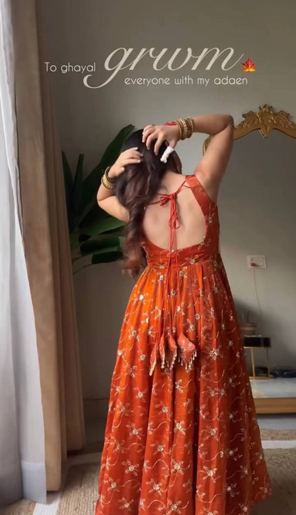 Aarohi Gulnaar Grace Anarkali Set