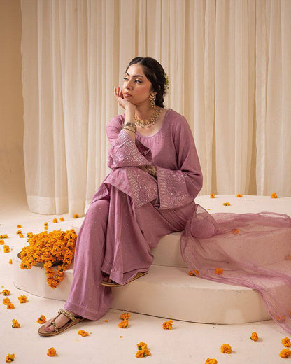 Where Pastel Dreams Meet Traditional Silhouettes