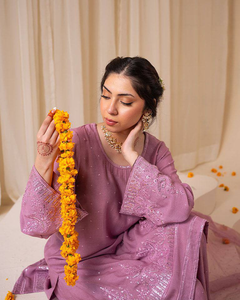 Where Pastel Dreams Meet Traditional Silhouettes