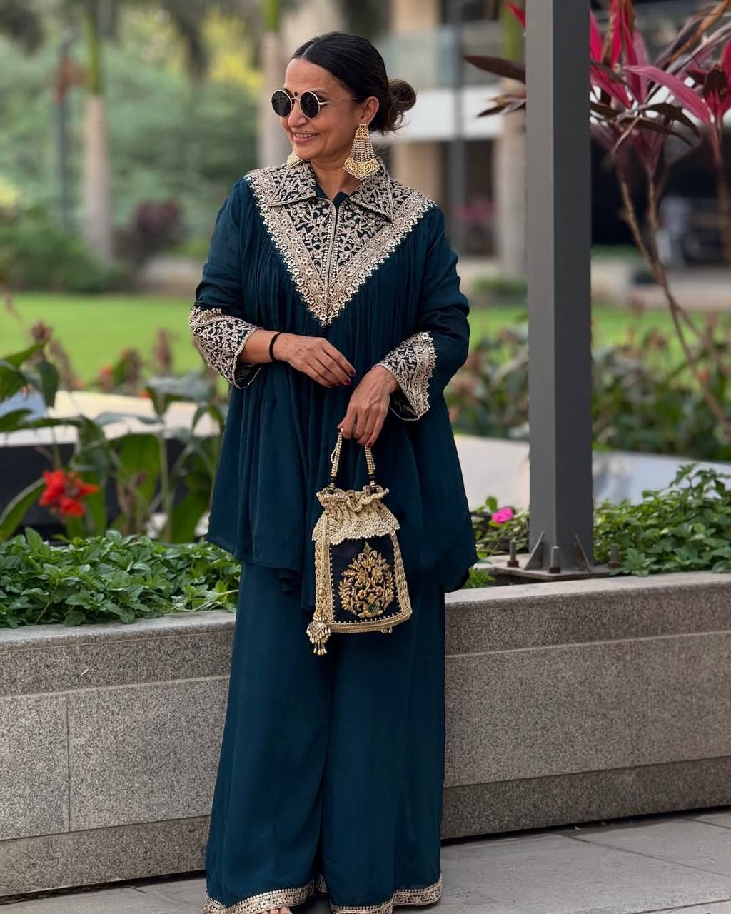 Draped in Dusk & Royal Dust