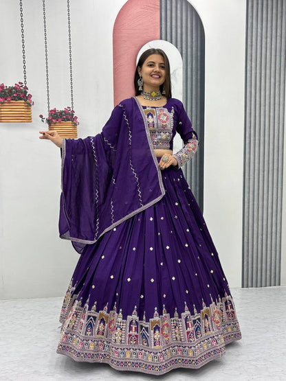 Zahira Royale Ensemble Vichitra Lahenga Choli