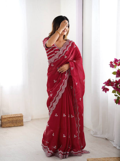 Timeless Tradition Jimmy Chu Saree