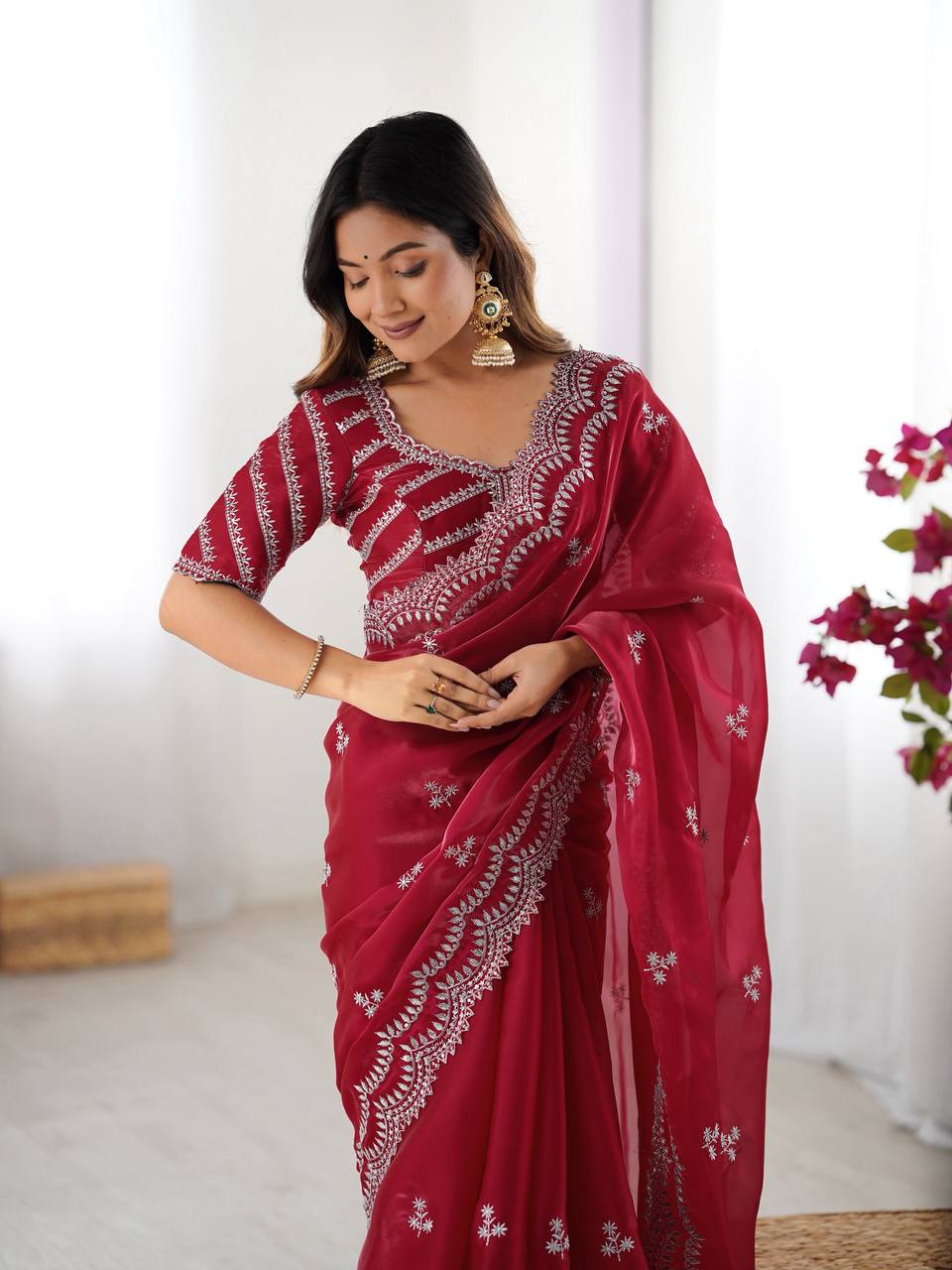 Timeless Tradition Jimmy Chu Saree