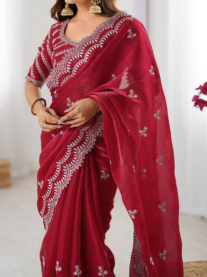 Timeless Tradition Jimmy Chu Saree
